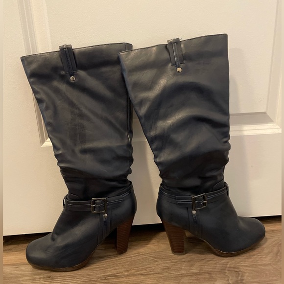 Leather Heeled Boot - Picture 2 of 5